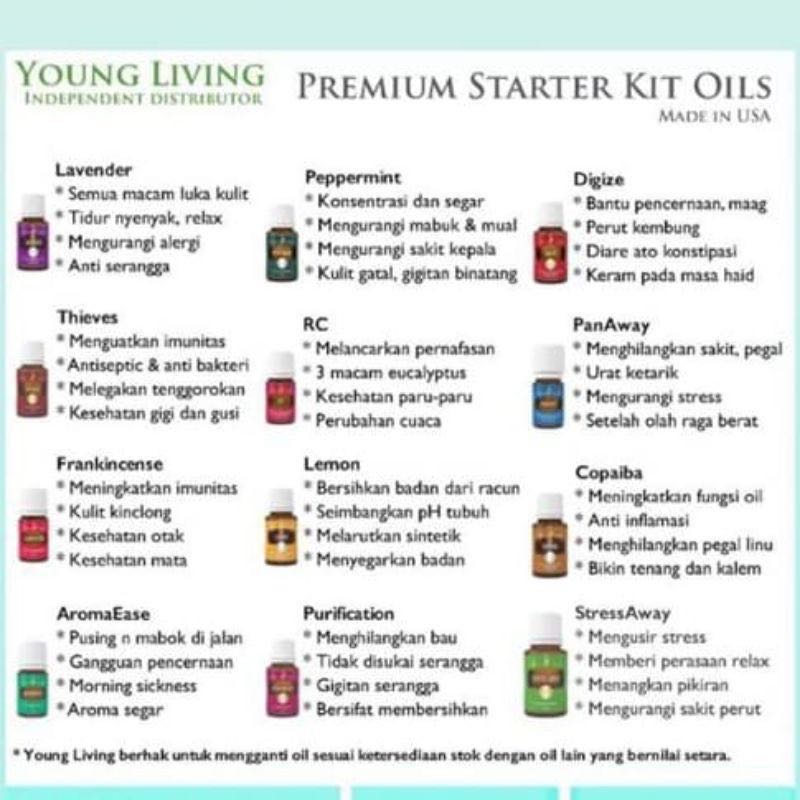 Young living oil pep set Serba Serbi Others di Carousell
