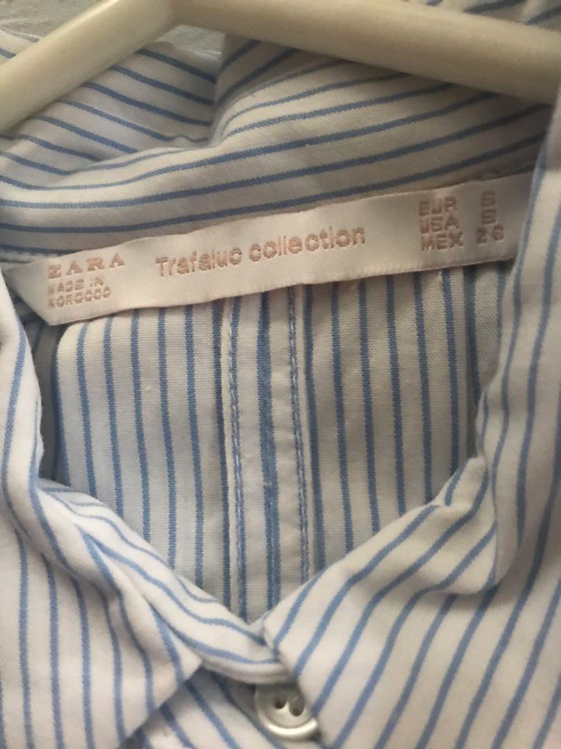 Zara Trafaluc Blouse (Category: Blouses) located in Pasig City. Submitted by schweenietodd (Listing ID 1065535827, Image 2). Description: Gently used, in very good condition.