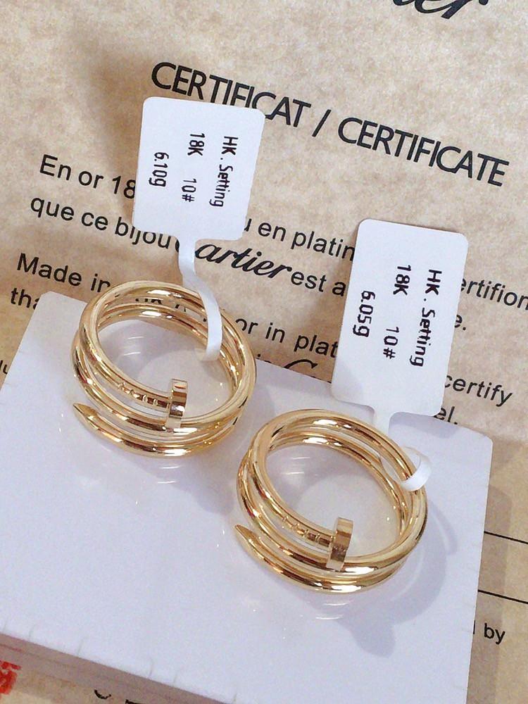 18K HK SETTING CARTIER JUC ring Women s Fashion Jewelry Organizers Rings on Carousell