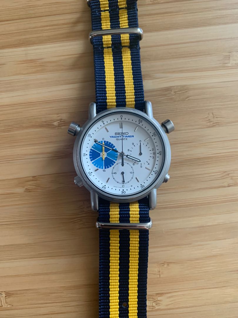 1983 Seiko Yacht Timer 7A28-7090, Men's Fashion, Watches & Accessories,  Watches on Carousell