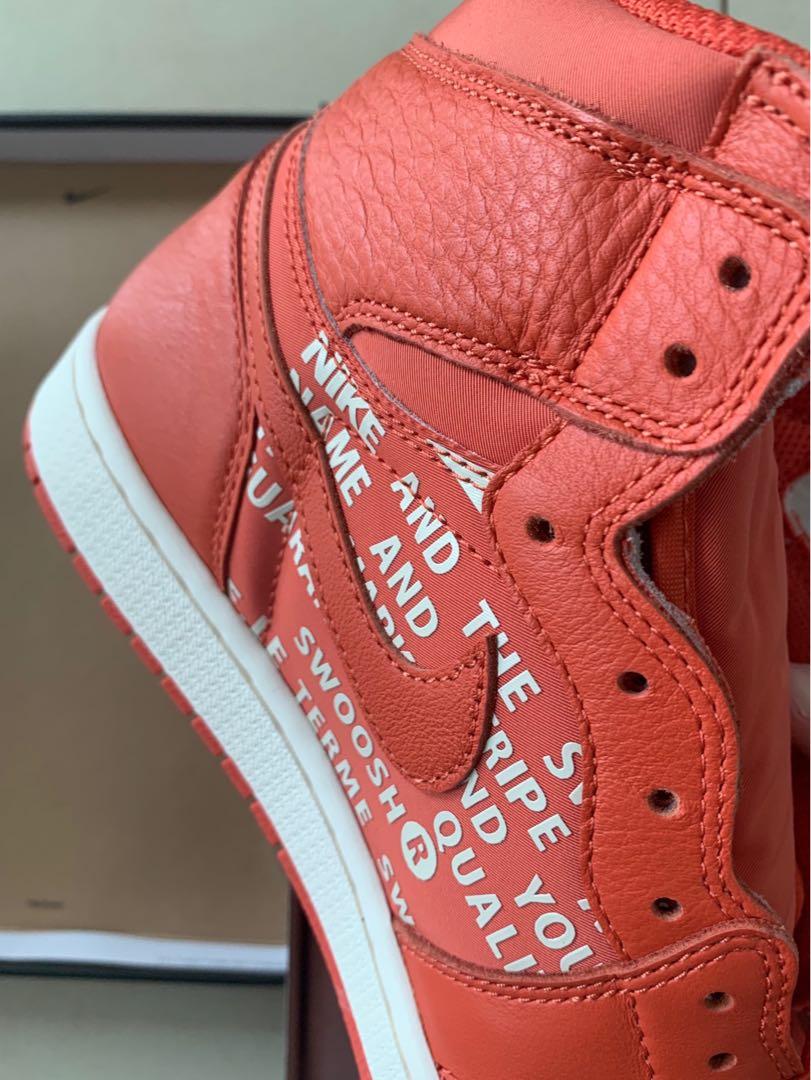 Nike air jordan 1 shop retro high og vintage coral