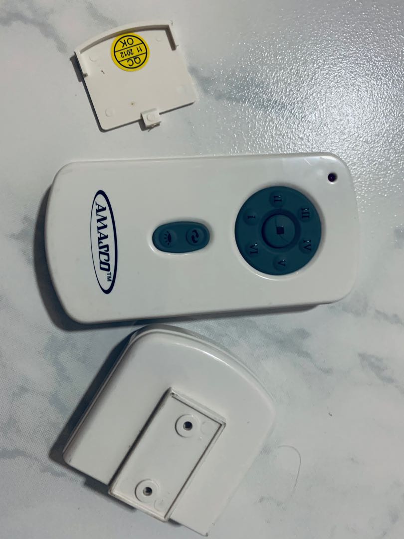 Amasco Remote Control, Furniture & Home Living, Lighting & Fans, Fans