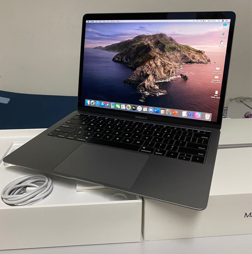 Apple MacBook Air 2019, Space grey, 13 inch, 128GB,
