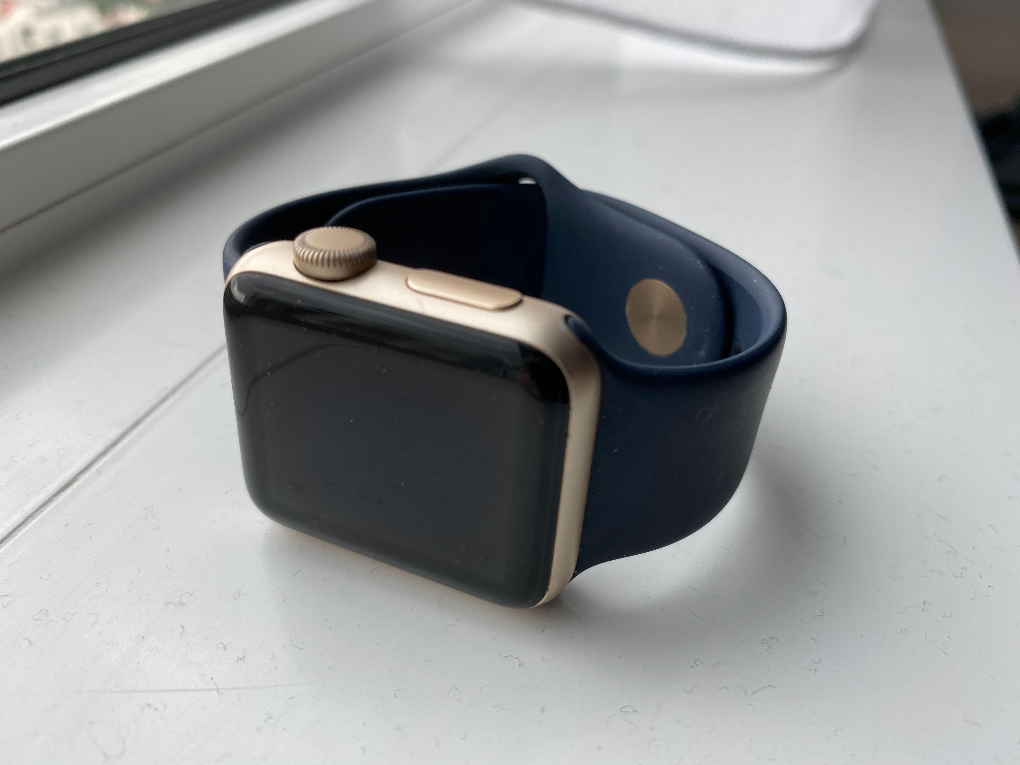 Apple watch series 2 38mm gold best sale