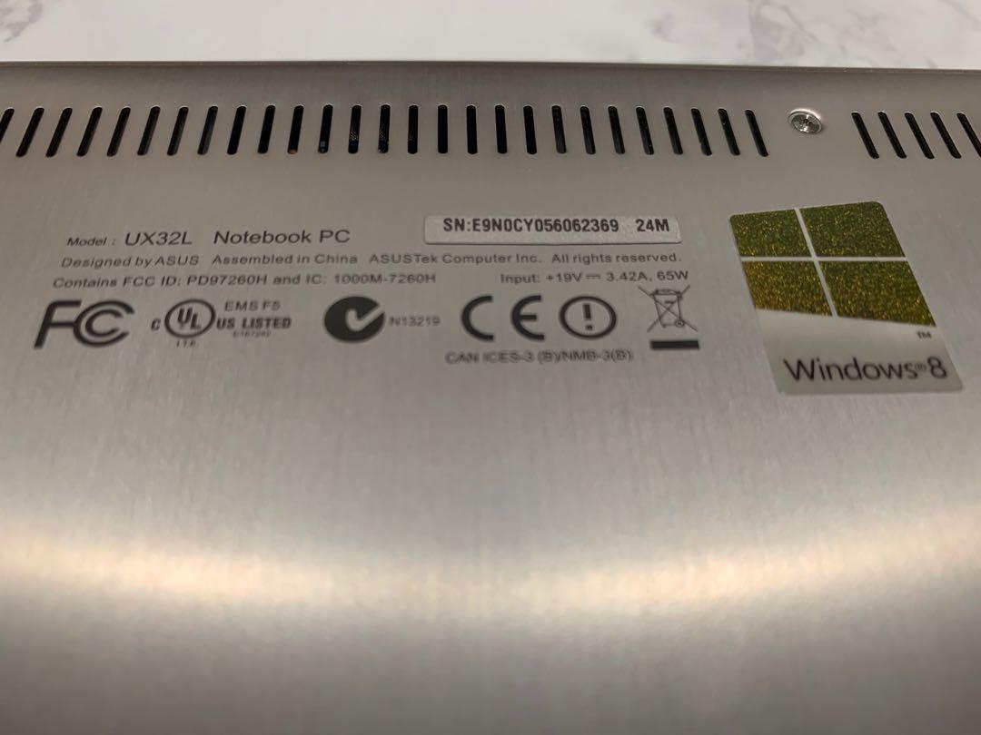 Asus Zenbook UX32L, Computers & Tech, Laptops & Notebooks on Carousell