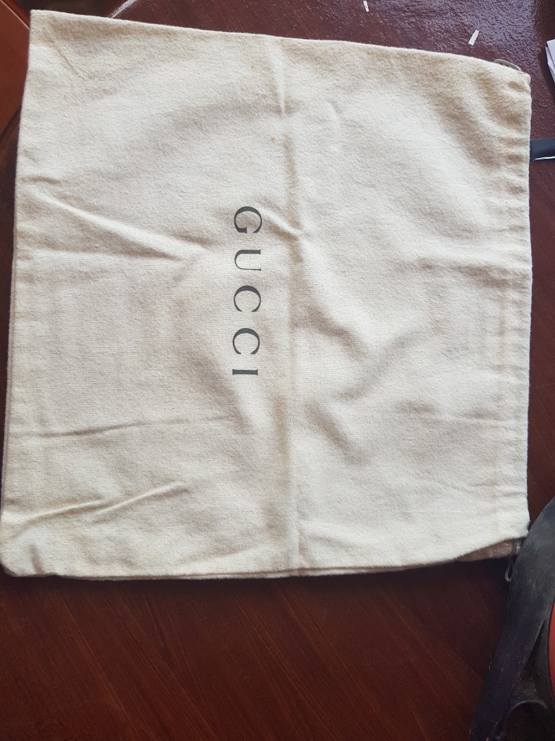 real gucci dust bag