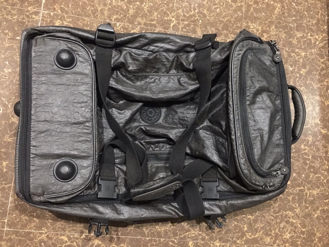 Authentic Kipling Teagan M Rolling Wheeled Duffle Bag/Suitcase, Men's Fashion, Bags, Briefcases