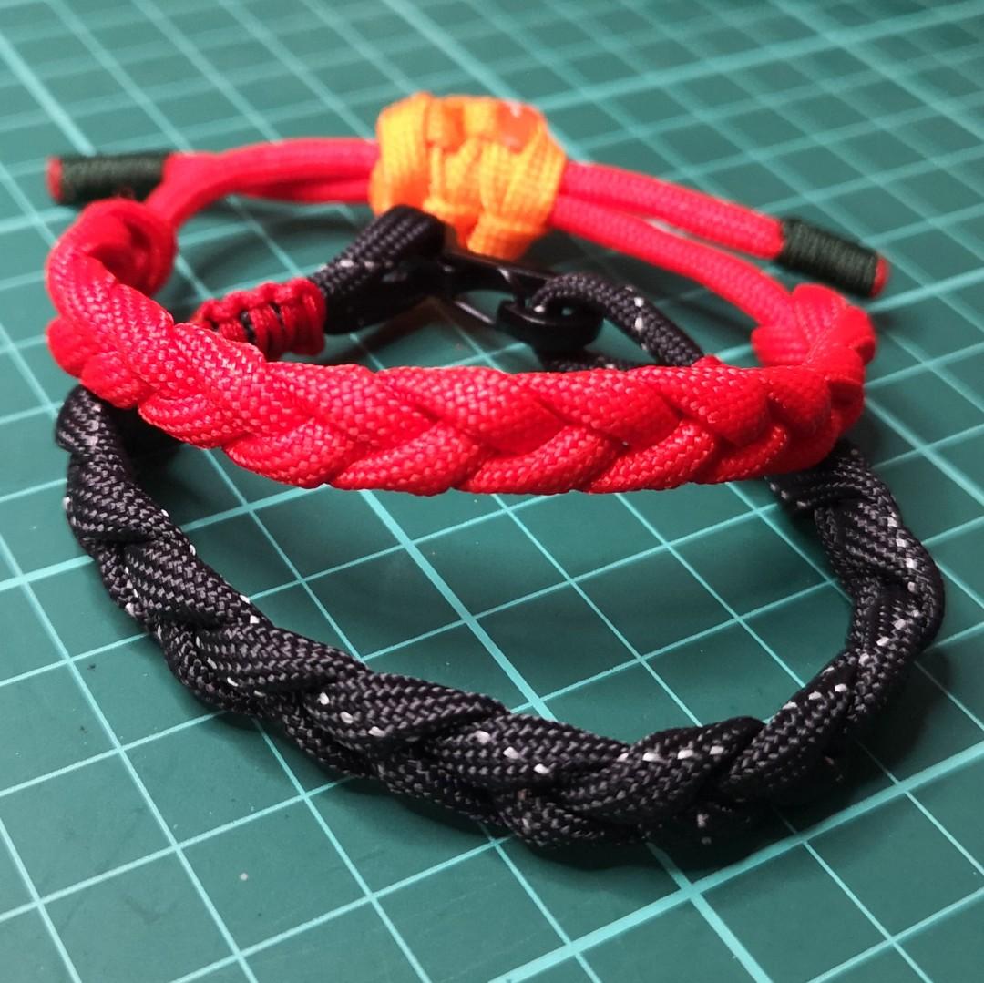 Braided Paracord Bracelets Men s Fashion Watches Accessories