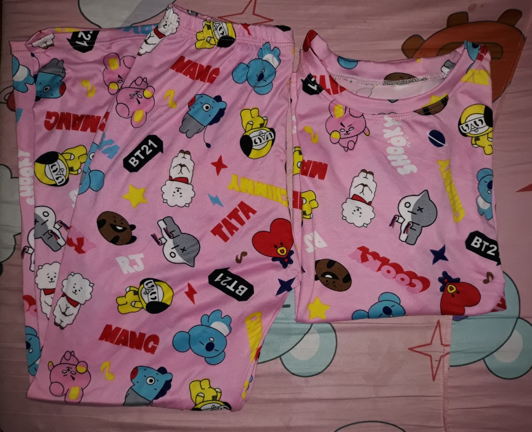 Bt21 hot sale terno pajama
