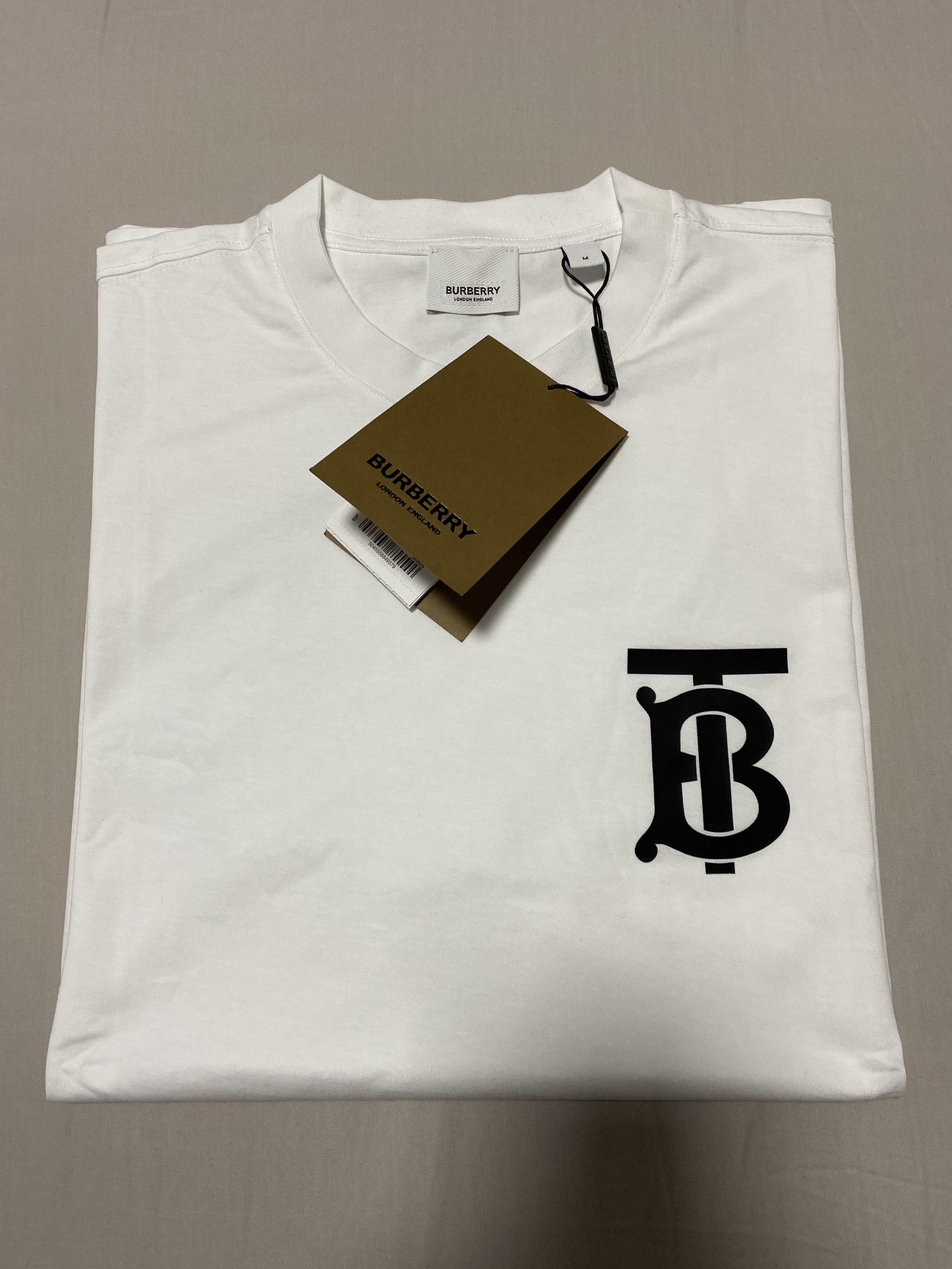 Burberry TB Embossed Logo, Men's Fashion, Tops & Sets, Tshirts & Polo  Shirts on Carousell