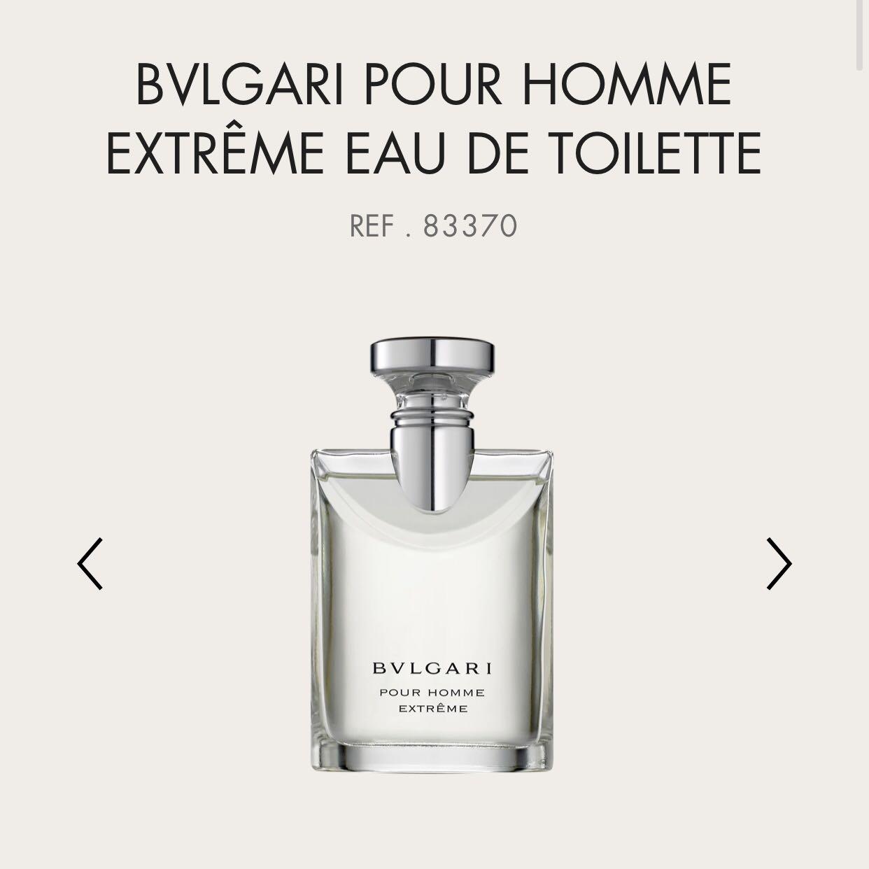 bvlgari scent