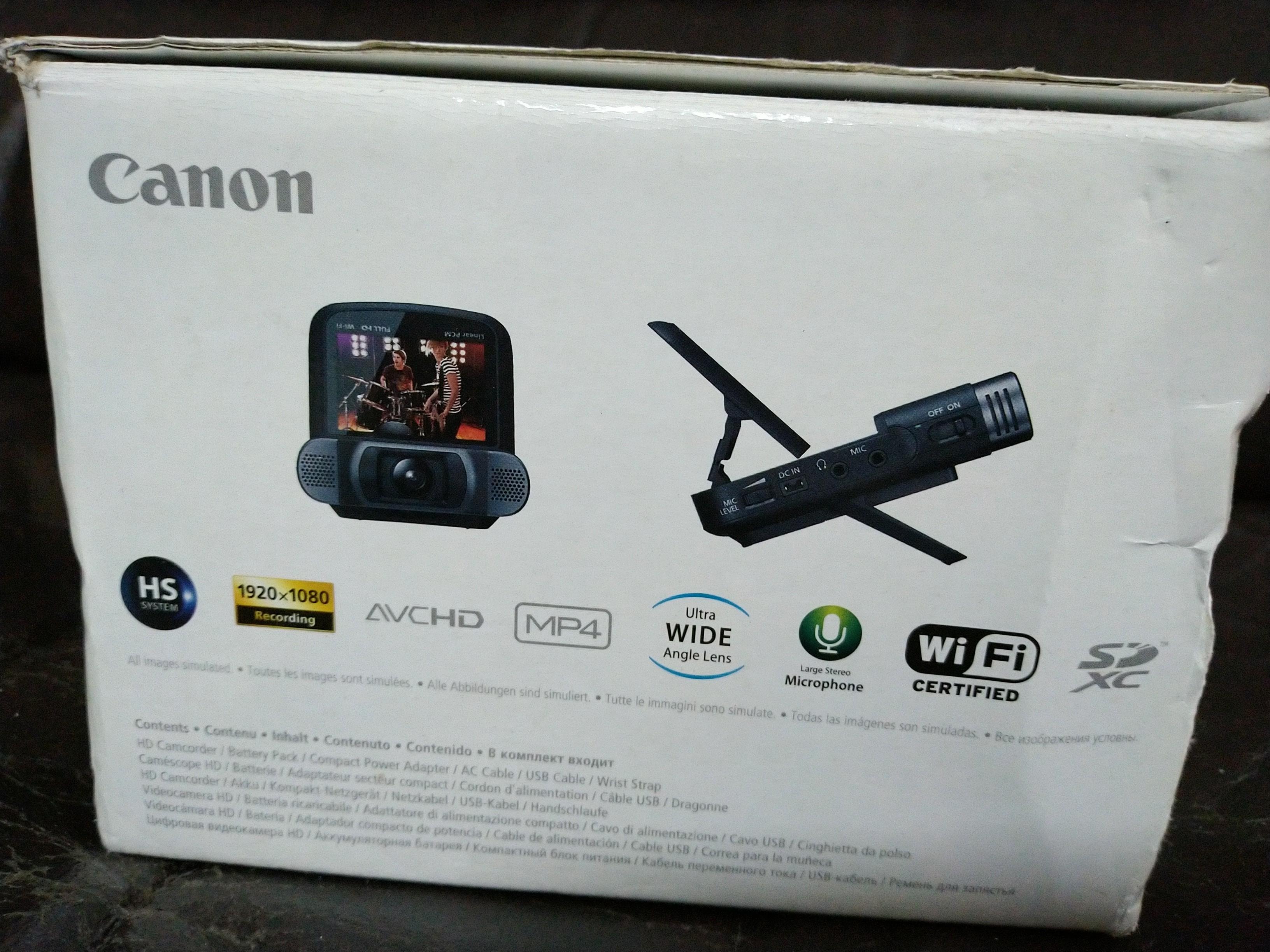 jual canon vixia mini x