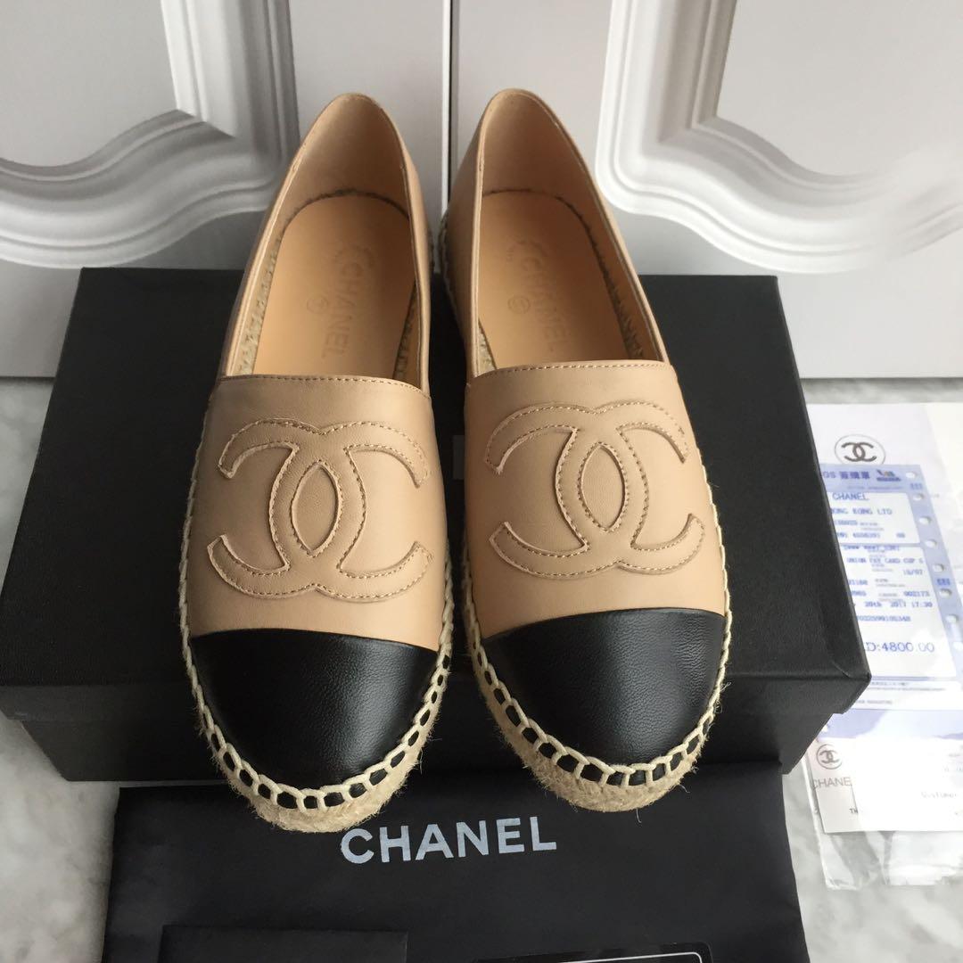 Cafe stakåndet Morgen Chanel Espadrilles, Women's Fashion, Footwear, Sneakers on Carousell
