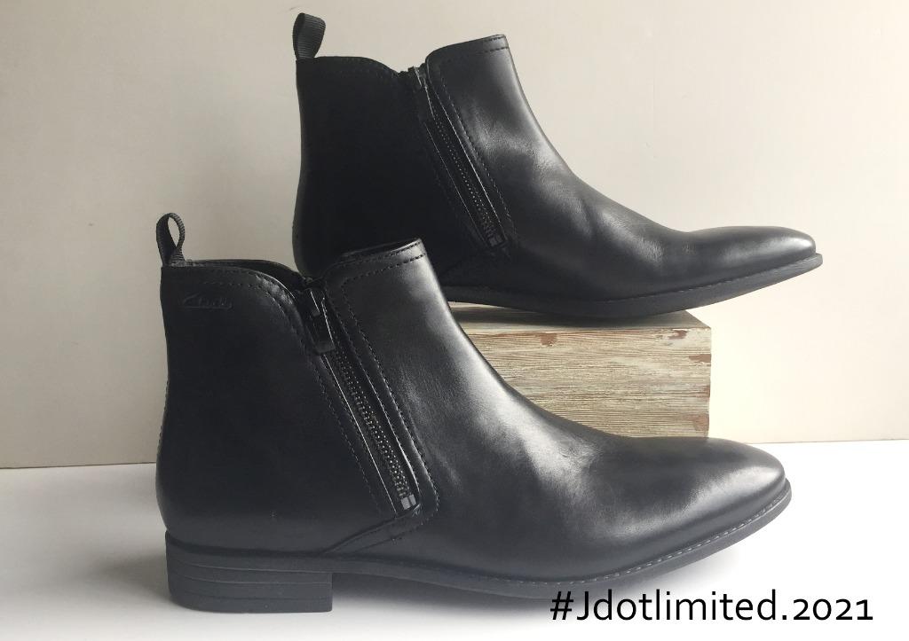Clarks chart zip sale