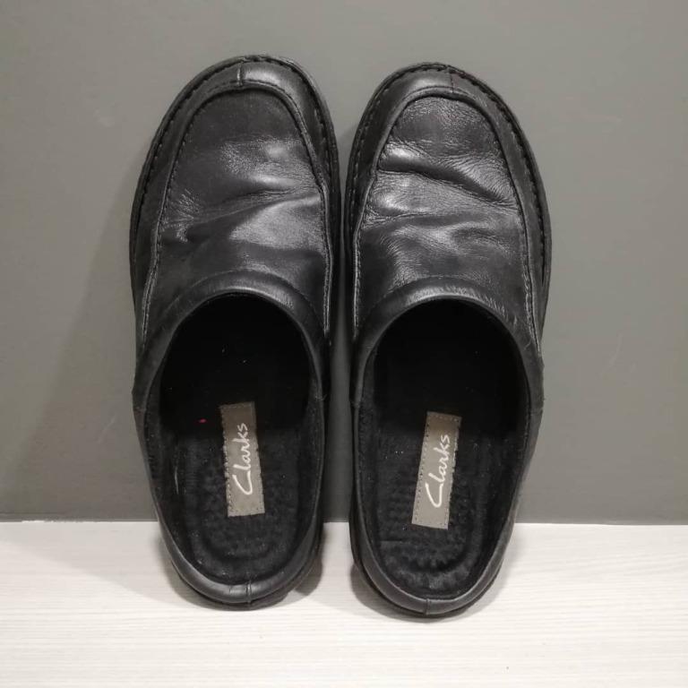 Clarks Slip On Leather Shoes