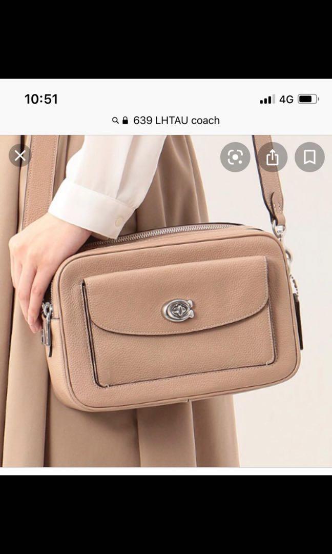 coach cassie bag taupe