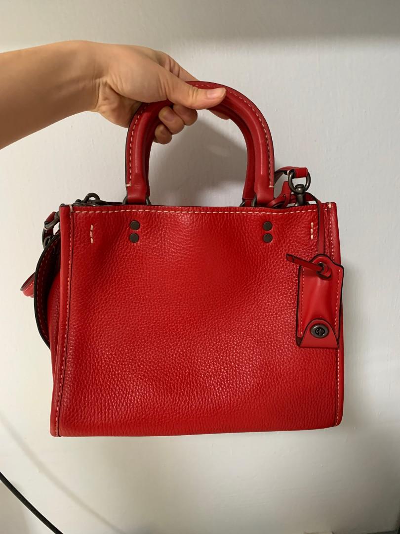 Coach rogue sales 25 red