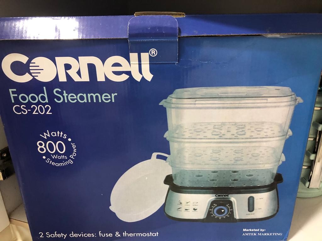 CORNELL Food Steamer (3Tier), Furniture & Home Living, Kitchenware
