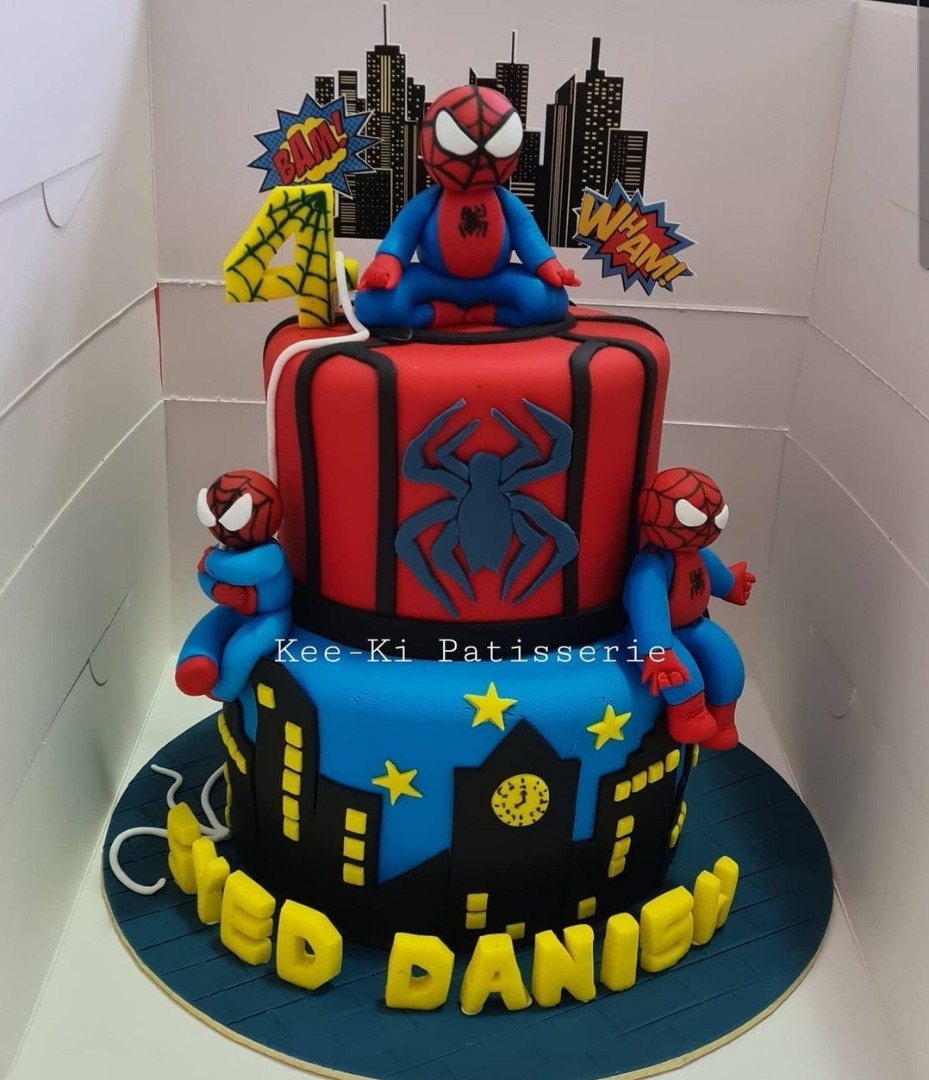 Spiderman Cake - 1108 – Cakes and Memories Bakeshop
