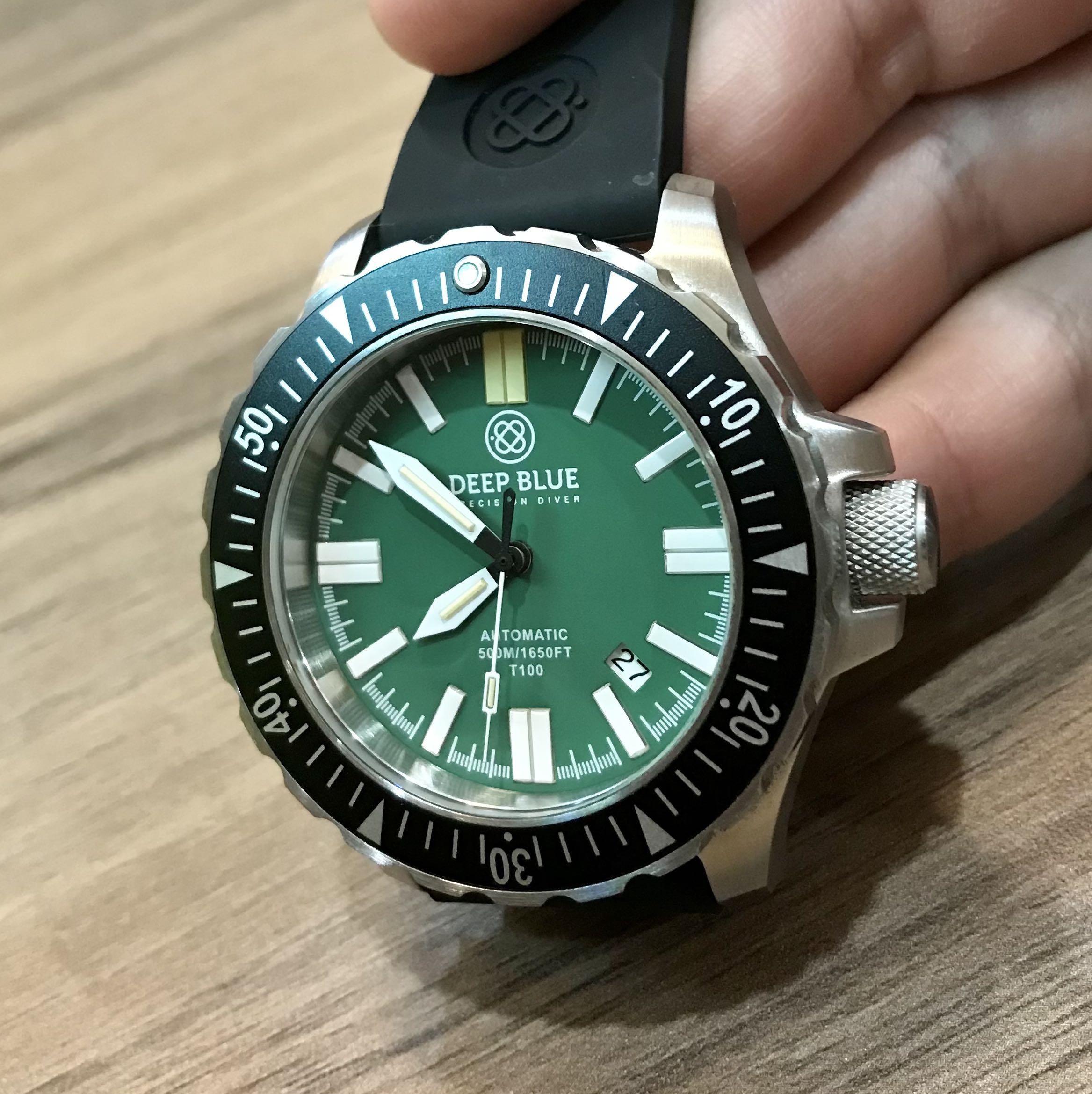 Gosasa tritium luminous dive watch best sale