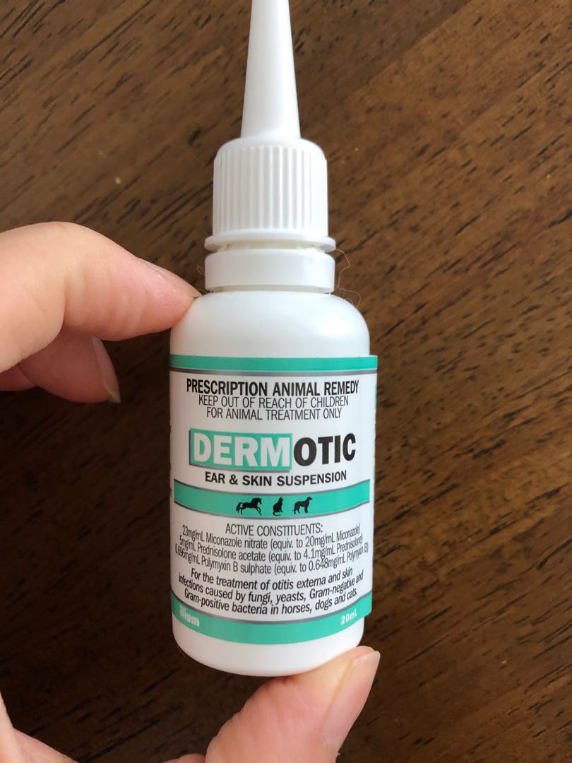 Dermotic drops shop for dogs
