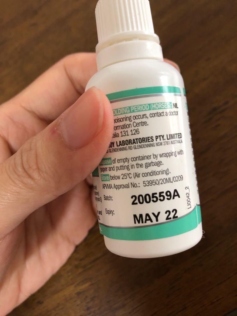 Dermotic dogs cats ear infection solution