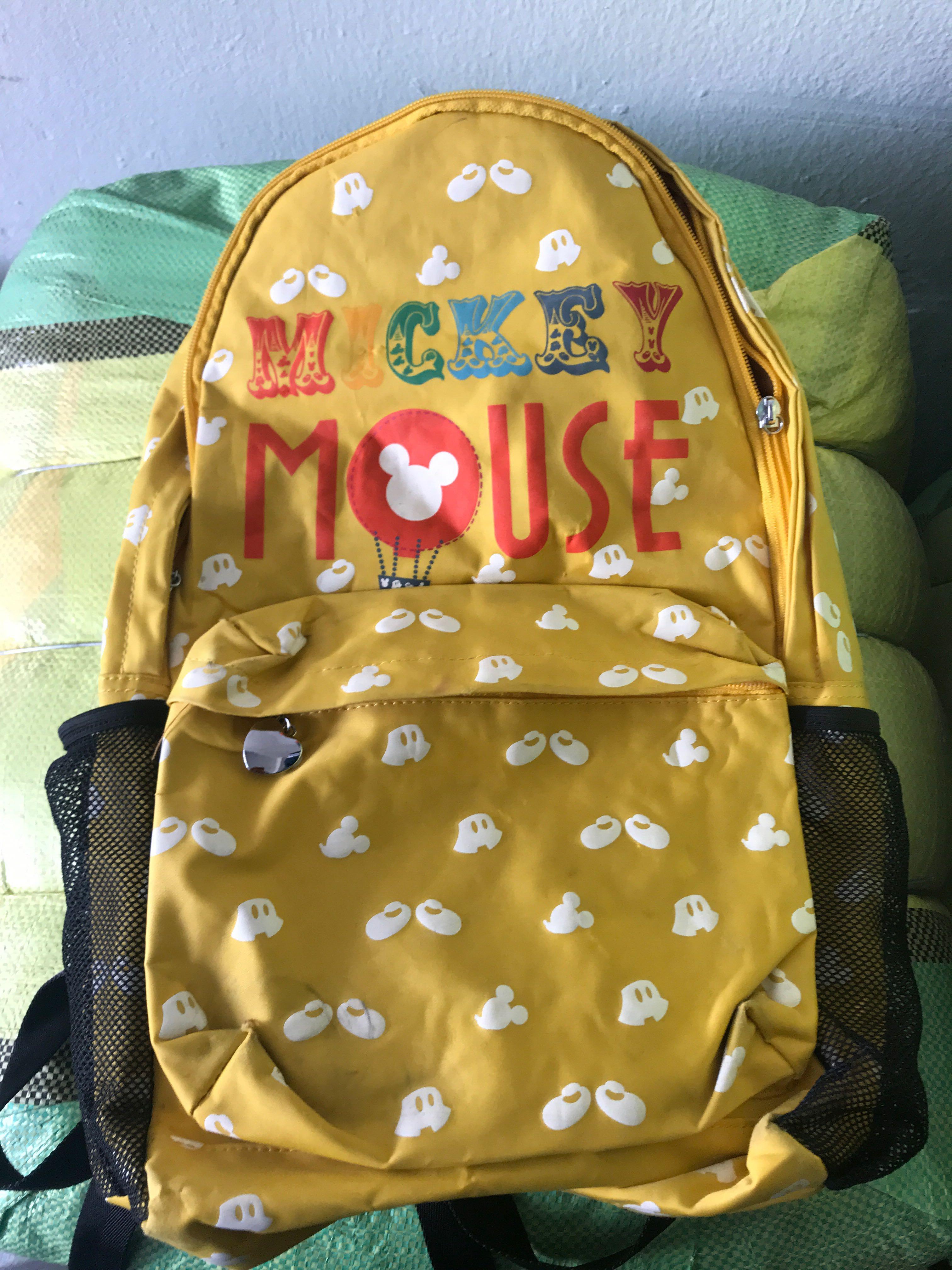 Disney Mickey Mouse Backpack, Babies & Kids, Going Out, Diaper Bags ...