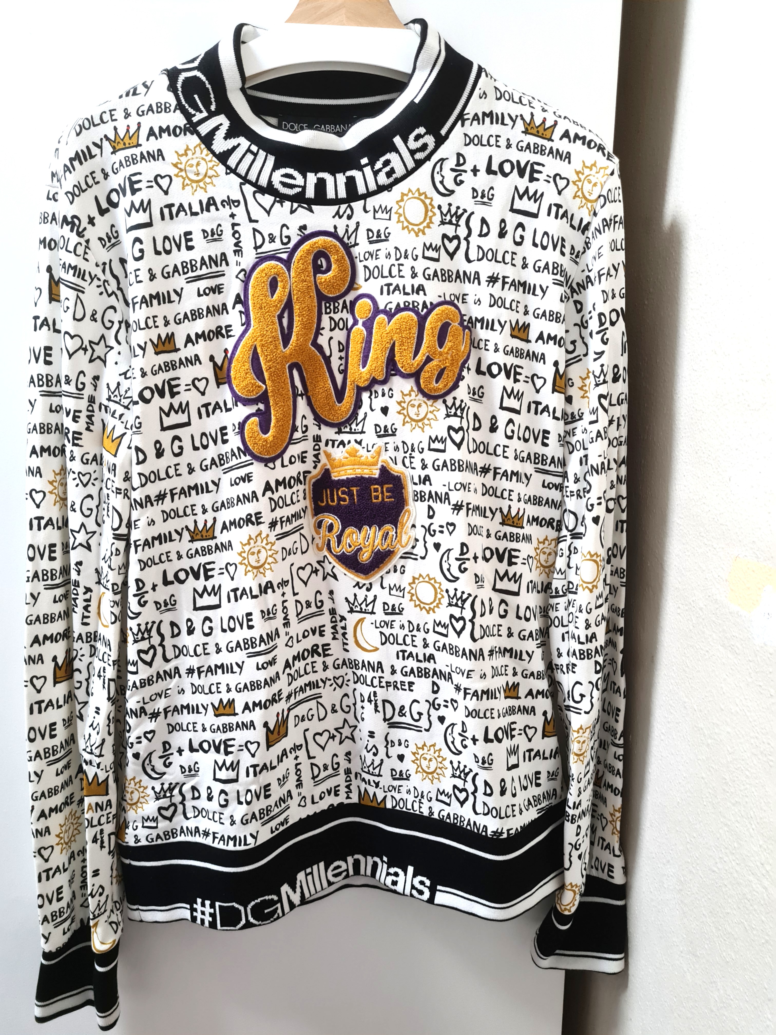 D&g hotsell mens sweatshirts