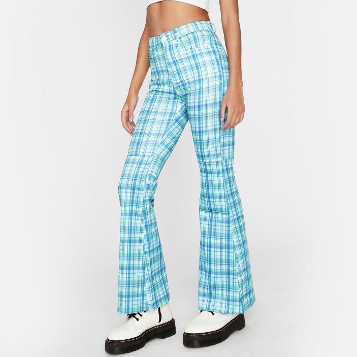 Dolls kill plaid pants on sale