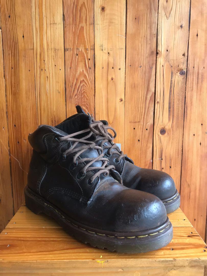 Dr. Martens Industrial Safety Boots Made in England Men s Fashion