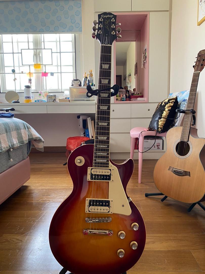 Epiphone les paul on sale classic cherry sunburst