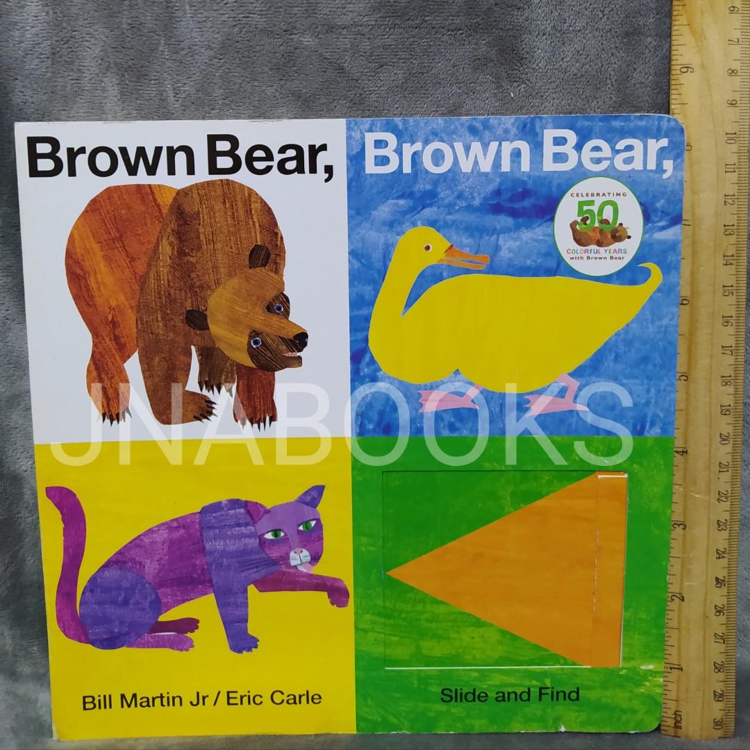 Eric Carle - Brown Bear Brown Bear, Hobbies & Toys, Books ...