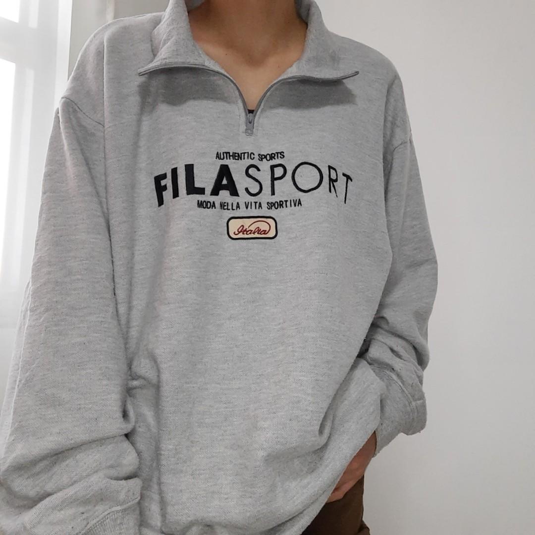 Fila Sport Sweatshirt Men s Fashion Tops Sets Hoodies on