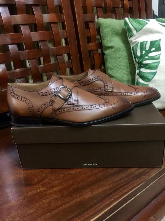 Florsheim sabato wingtip monk hot sale strap