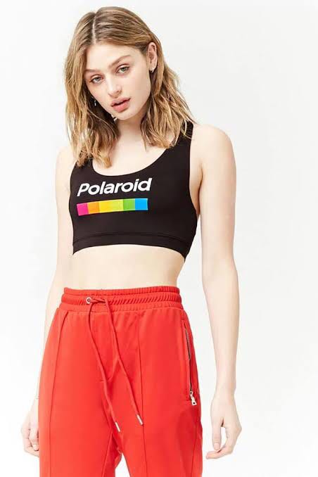 polaroid top forever 21