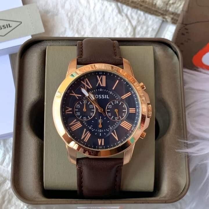 Fossil Watch Leather, Men's Fashion, Watches & Accessories, Watches on  Carousell