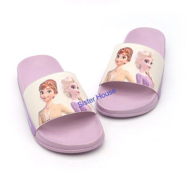 🇰🇷Disney Frozen II Elsa Anna Kids Slippers 迪士尼冰雪奇緣安娜愛