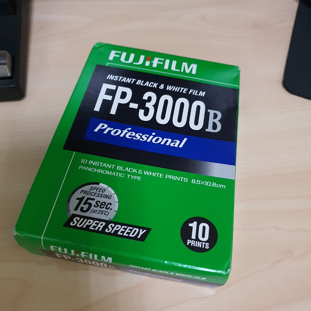 Fujifilm Fp 3000 B Instant Film For Polaroid Film Camera Photography Camera Accessories Others On Carousell