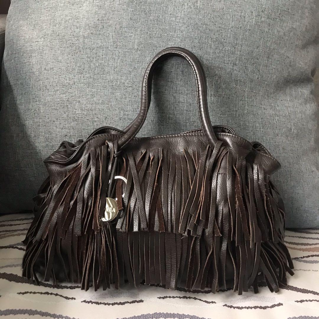 Furla fringe purse Clearance