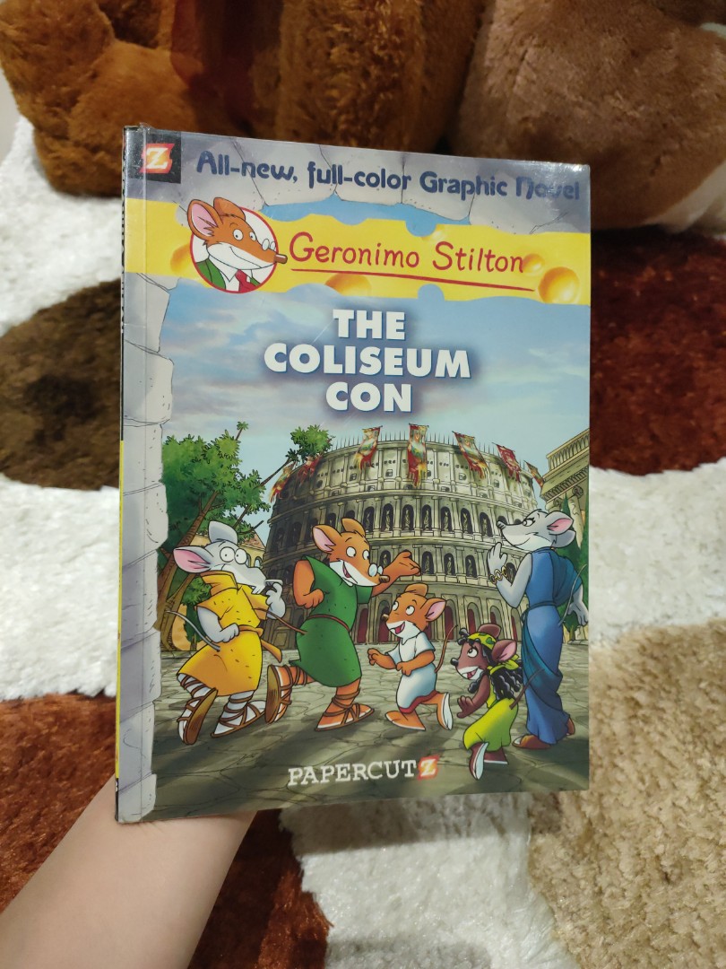 Geronimo Colorized Geronimo Stilton full color graphic novel comic, Hobbies & Toys, Books ...