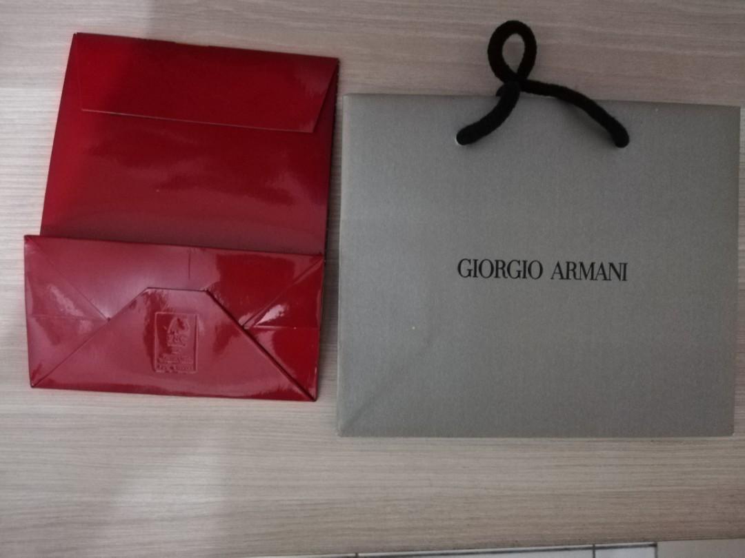 GIORGIO ARMANI Paper bag, Beauty & Personal Care, Fragrance ...