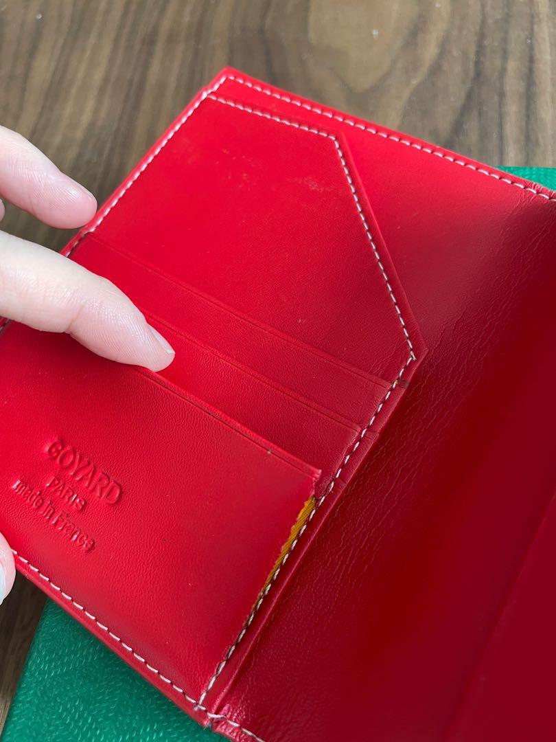 Goyard Bifold Red Card Holder – eightonethree.