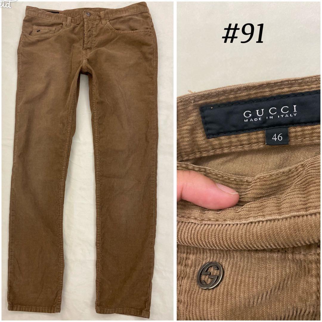 gucci corduroy pants