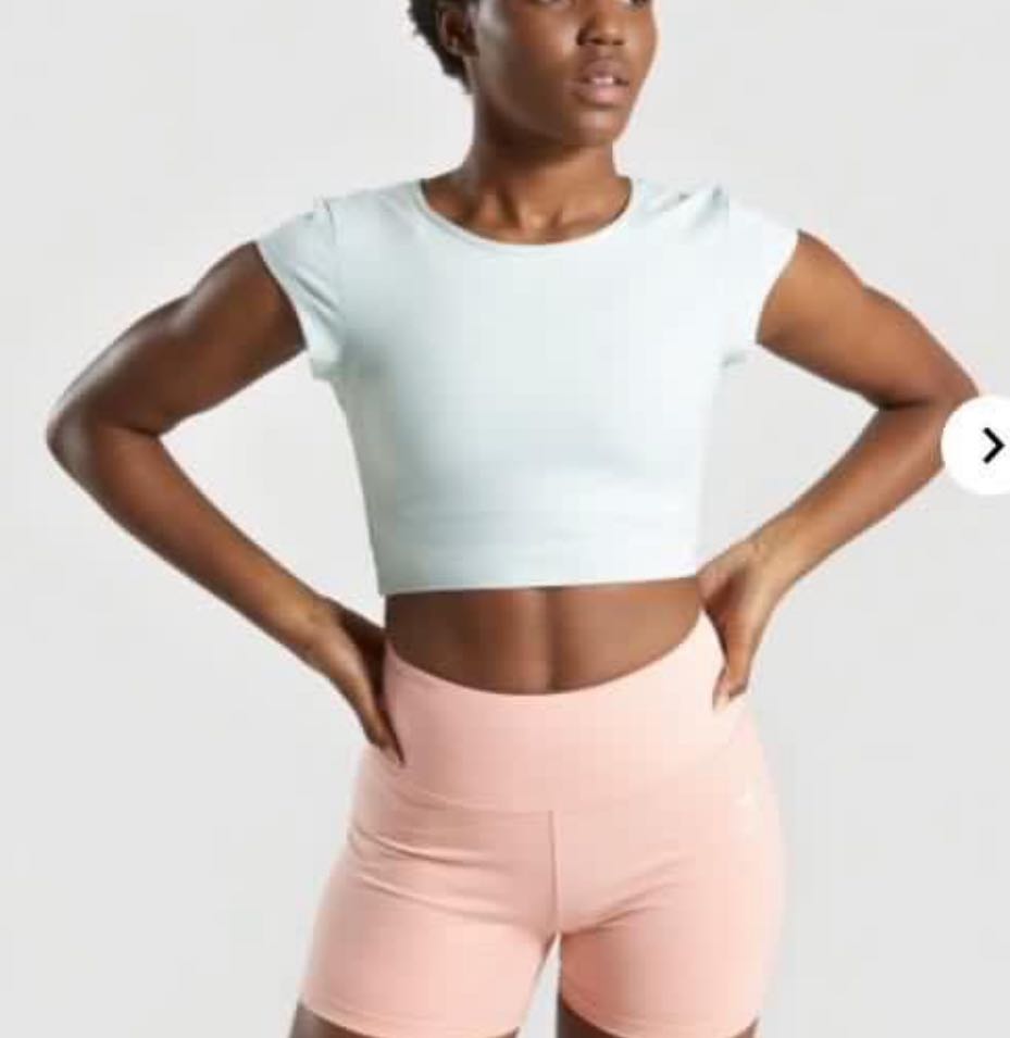 Gymshark Dreamy Cap sleeve Crop top 