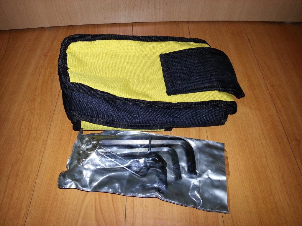 Hand tool pouch w/ Hex key wrench (Category: Construction Tools & Equipment) located in Caloocan City. Submitted by mack.bay (Listing ID 1065770792, Image 3). Description: Stanley Hand tool pouch & with Hex Key wrench Stanley tough 9" 230mm hand tool pouch Stanley 10 Pcs. Hex key wrench set. Never used. bought in Alaska. Ideal for woking people, in Construction, industrial, carpentry. If interested, Pls. kindly text or call me to 09194011117(smar