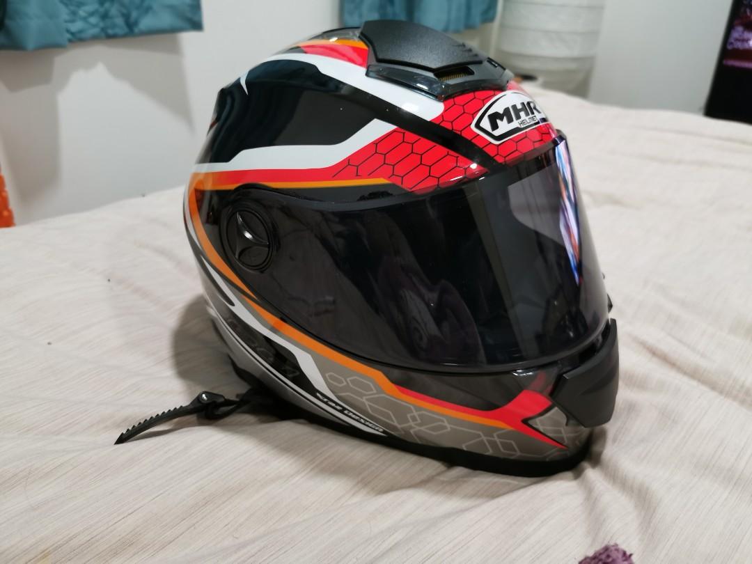 Motorcycle helmet full cheap face lifts up