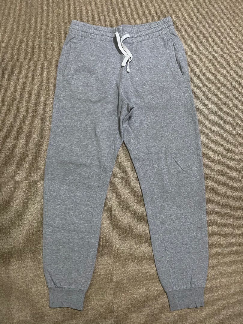 H M gray sweatpants Men s Fashion Bottoms Joggers on Carousell