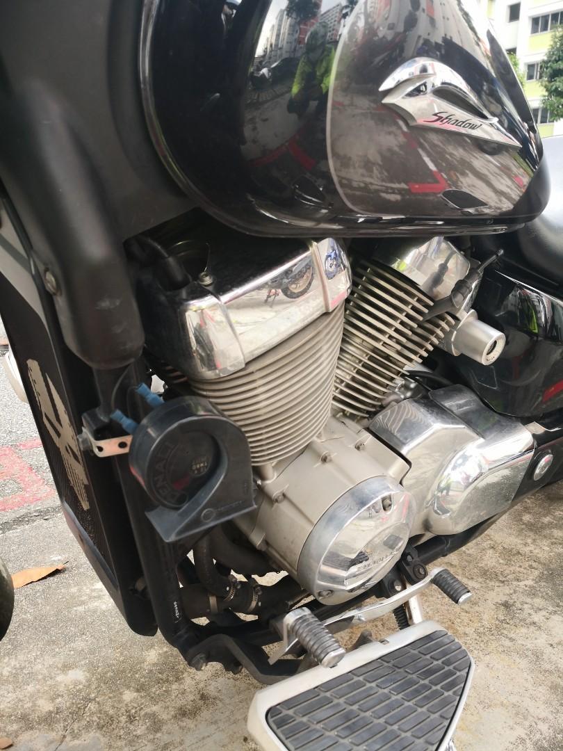 motor honda shadow 400cc