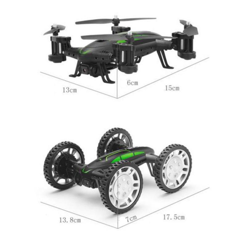 Hybrid online drone car