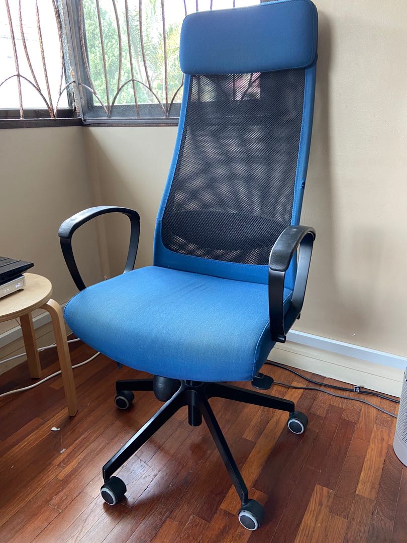 Ikea markus on sale blue